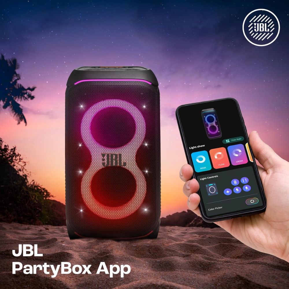 JBL 240 Watts Partybox Portable Bluetooth Speaker (JBLPBSTAGE320IN, Black)