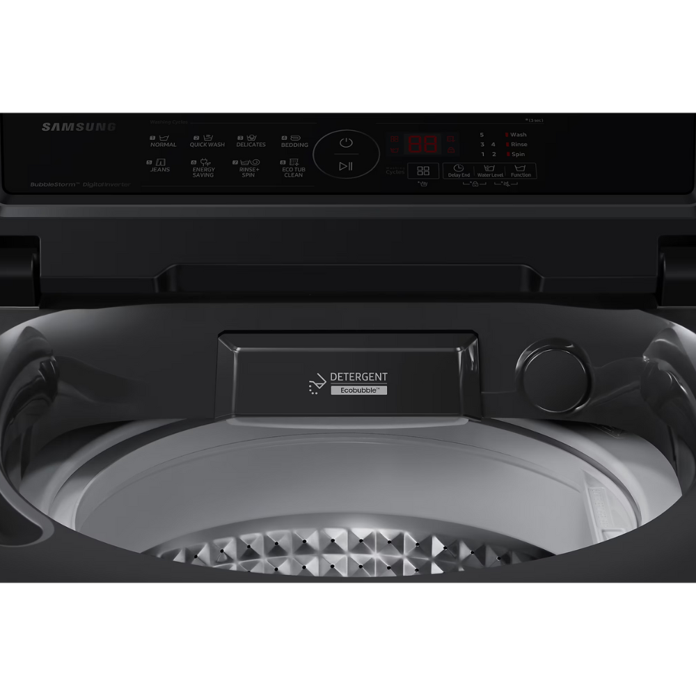 Samsung 8 Kg 5 Star Fully Automatic Top Load Washing Machine (WA80BG4441BD, Grey)