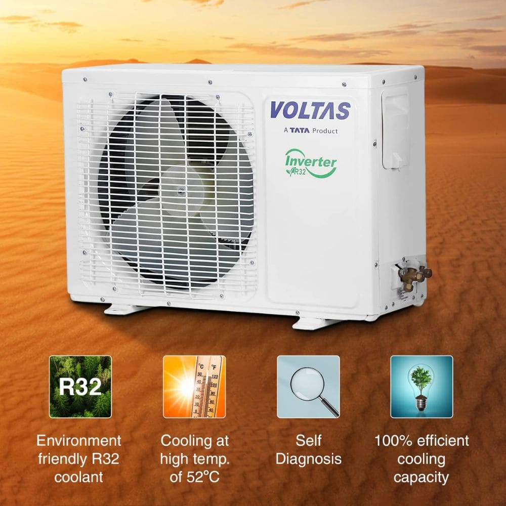 Buy Voltas 1 Ton 5 Star Inverter Split AC (125V VECTRA ELITE)