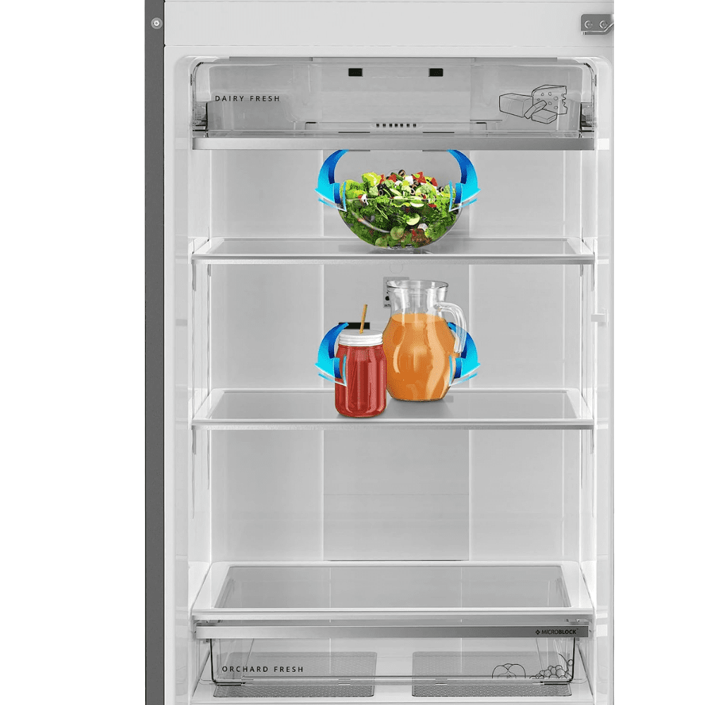 Whirlpool 431 Ltrs 2 Star, IntelliFresh Convertible Inverter Frost Free, Double Door Refrigerator (IF INV CNV 480 Steel Onyx (2S)-Z)