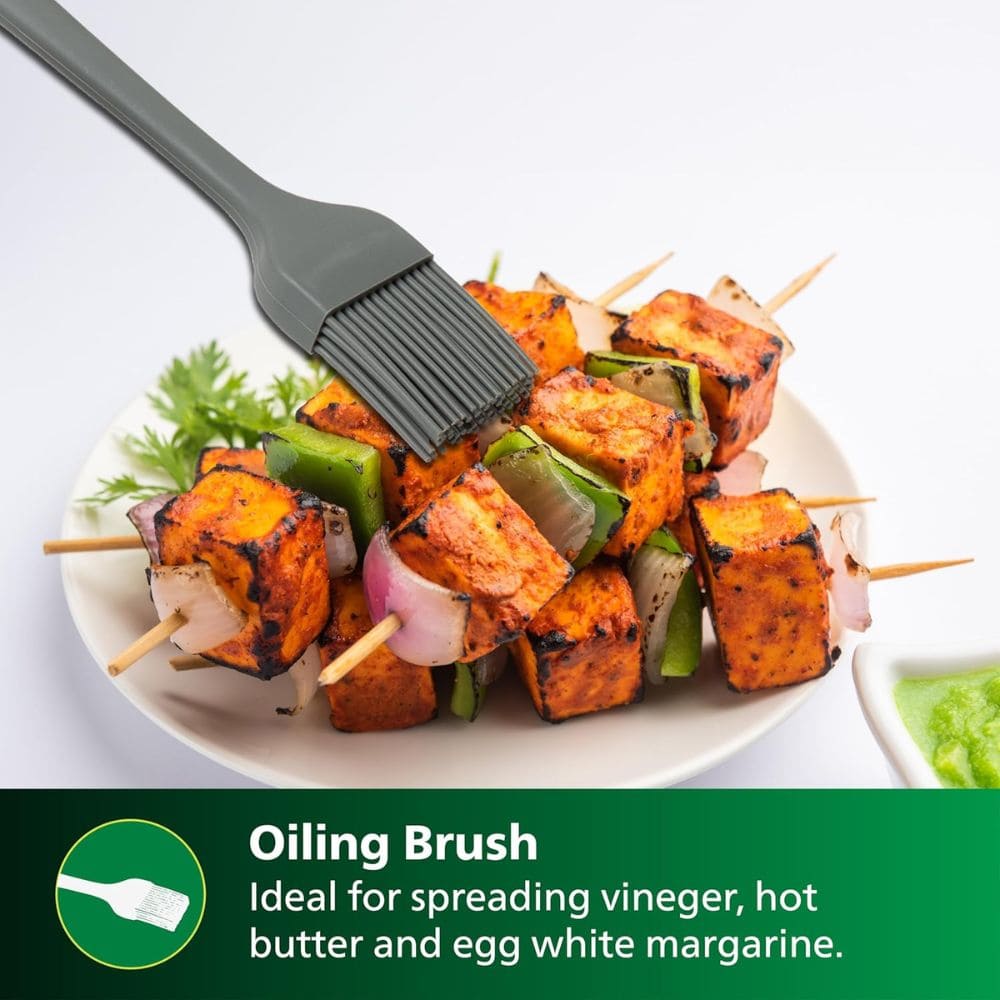 Philips Breakfast Kit Large size Accessory (HD9825/01, Silver Grey)