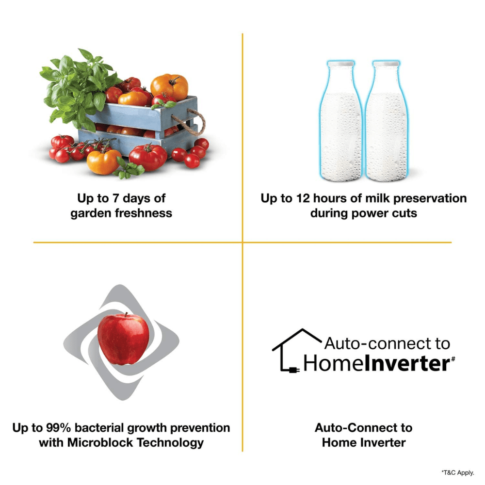 Whirlpool 215 Ltrs 3 Star Inverter Ice Magic PRO Direct Cool Single Door Refrigerator (230 IMPRO PRM ALPHA 3S, Alpha Steel)