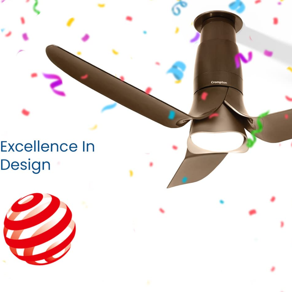 Crompton 1200mm 3 Blade SilentPro iOT Enabled Ceiling Fan (Blossom Smart)