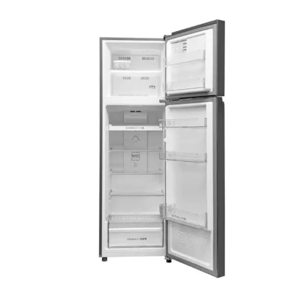 Haier 268 Ltrs, 2 Star Frost Free Double Door Frost Free Top Mount Refrigerator (HRF 3182IENSA P)