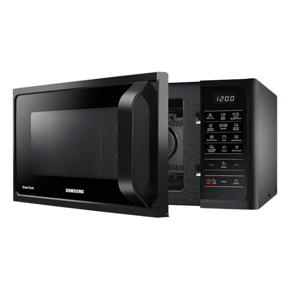 Samsung 28 Ltrs Stainless Steel Convection Microwave Oven (MC28A5033CK,Black)