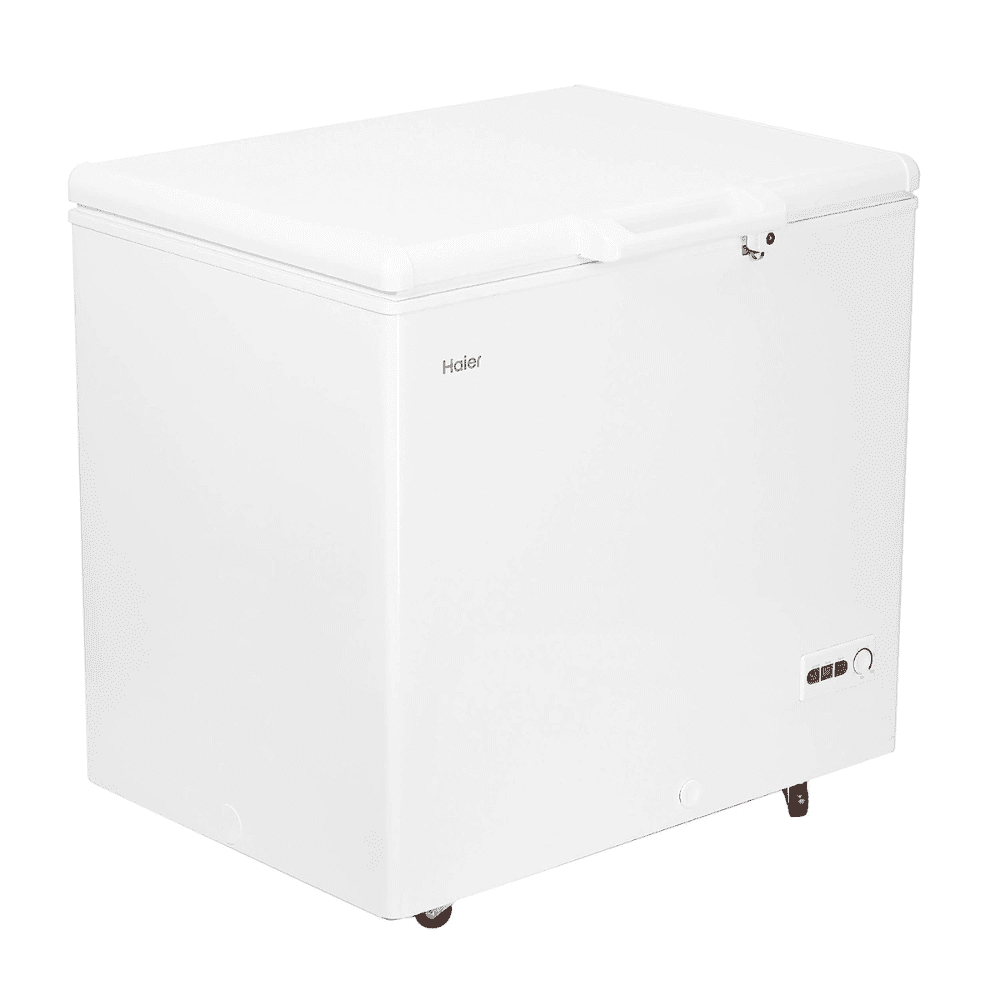 Haier HCC-230HC, 203 Ltrs Hard Top Convertible Single Door Deep Freezer, White