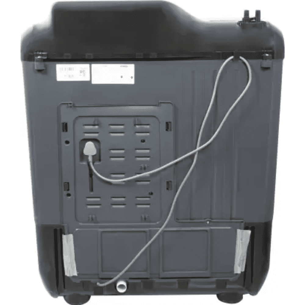 Lloyd 9 Kg 5 Star Semi-Automatic Top Load Washing machine (GLWMS90HSGEX, Silver & Grey)