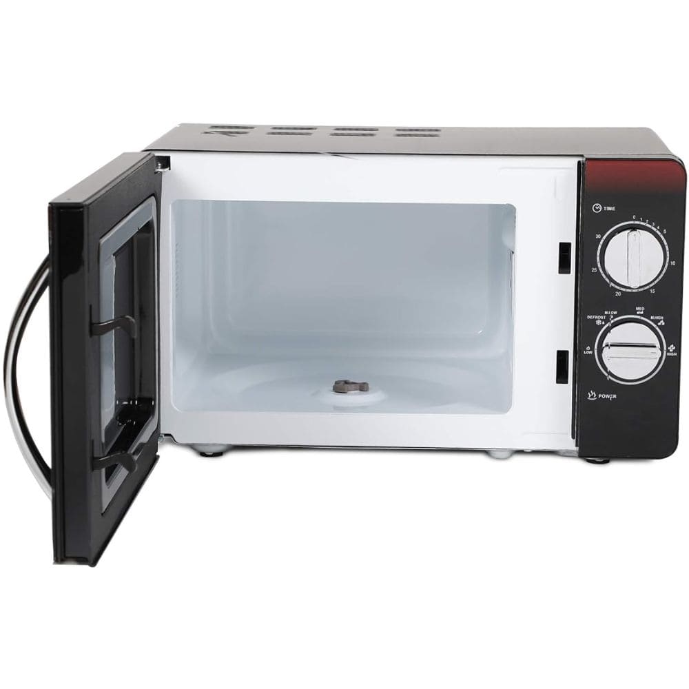 Haier 20 Ltrs Stainless Steel Solo Microwave Oven (HIL2001MFPH,Mirror Black)
