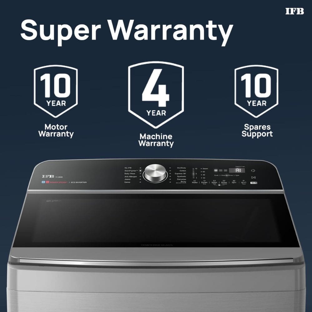 IFB 11 Kg 5 star Fully-Automatic Top Load Washing Machine (TL111IN3SWID)