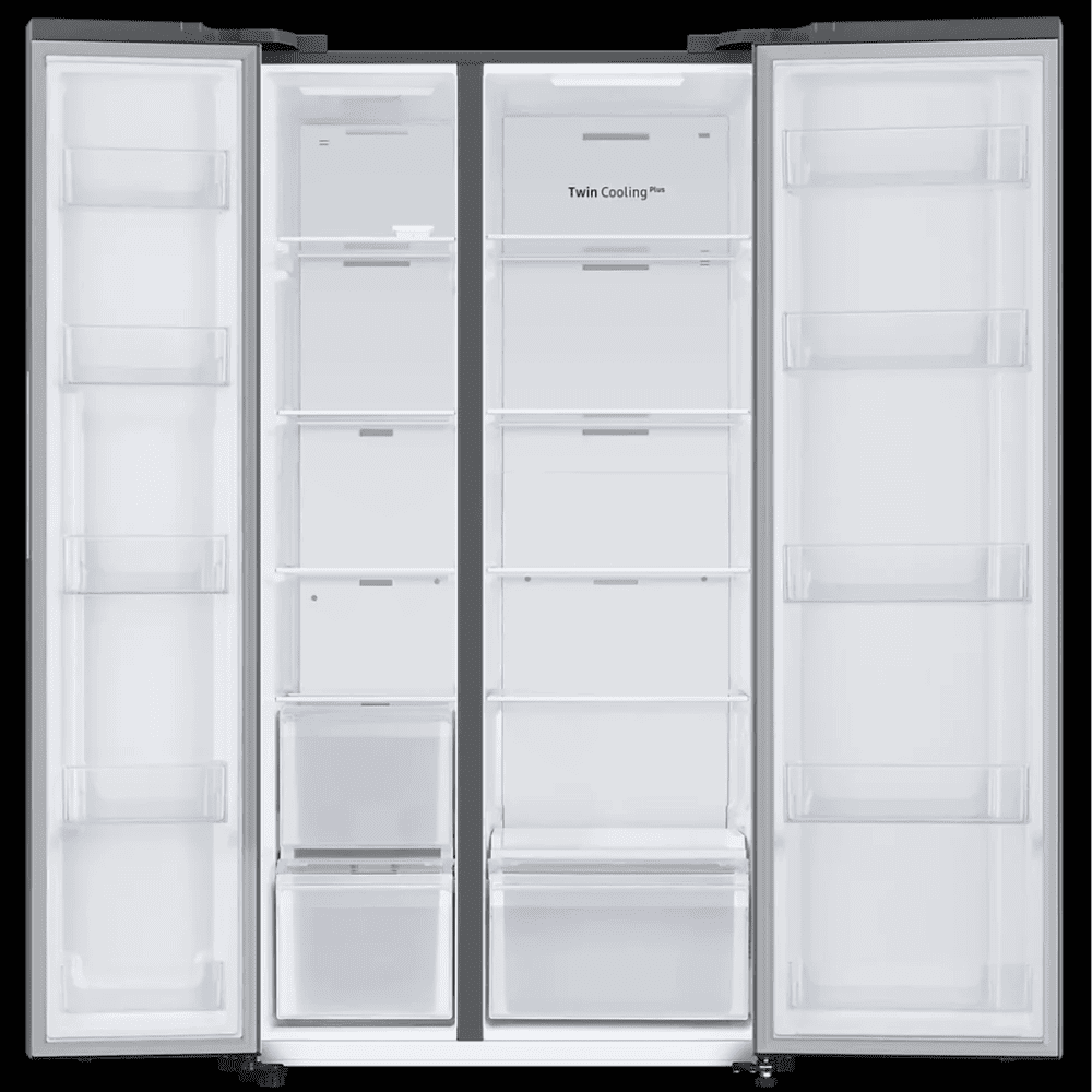 Samsung 653 Litres Side by Side Refrigerator (RS76CG80X0S9, Black Matt)