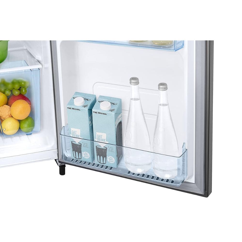 Samsung 223 Ltrs, 3 Star Digital Inverter, Direct Cool Single Door Refrigerator (RR24H2723S8, Elegant Inox)