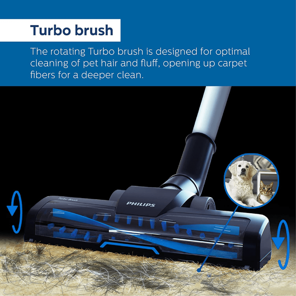 Philips FC9352/01, SpeedPro Wireless Cordless Handheld Vacuum Cleaner (White)