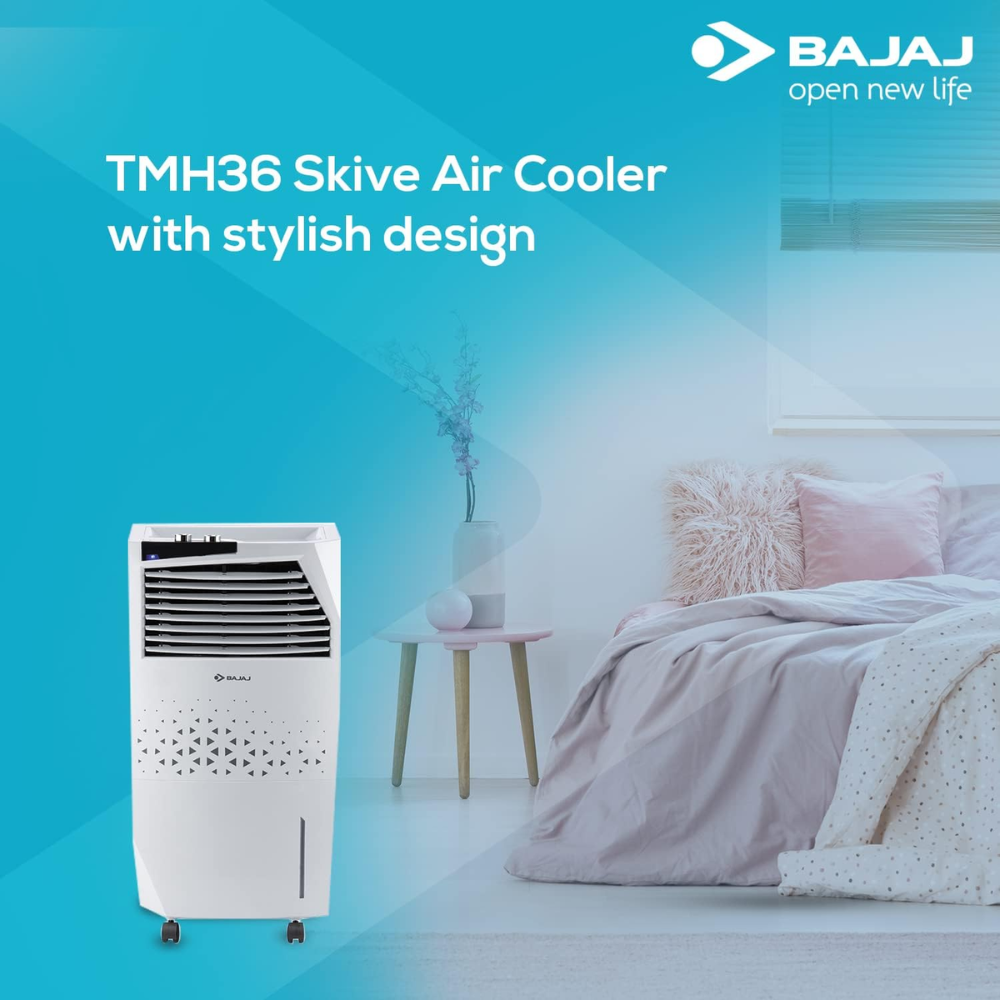 Bajaj TMH36 SKIVE, 36 Ltrs Desert Air Cooler
