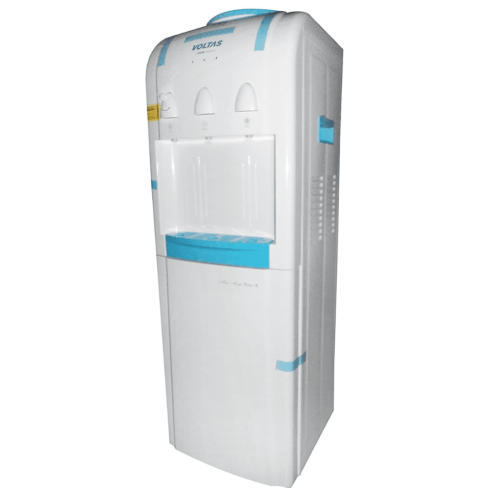Voltas Mini Magic Pure-R, 3 Ltrs 500-Watt Floor Mounted Water Dispenser, White