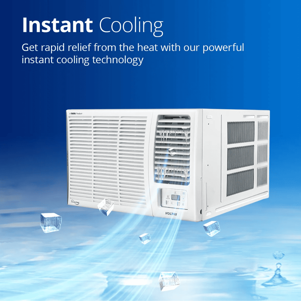 Voltas 1.5 Ton 5 Star Inverter Window Air Conditioner (185V VERTIS ELITE)