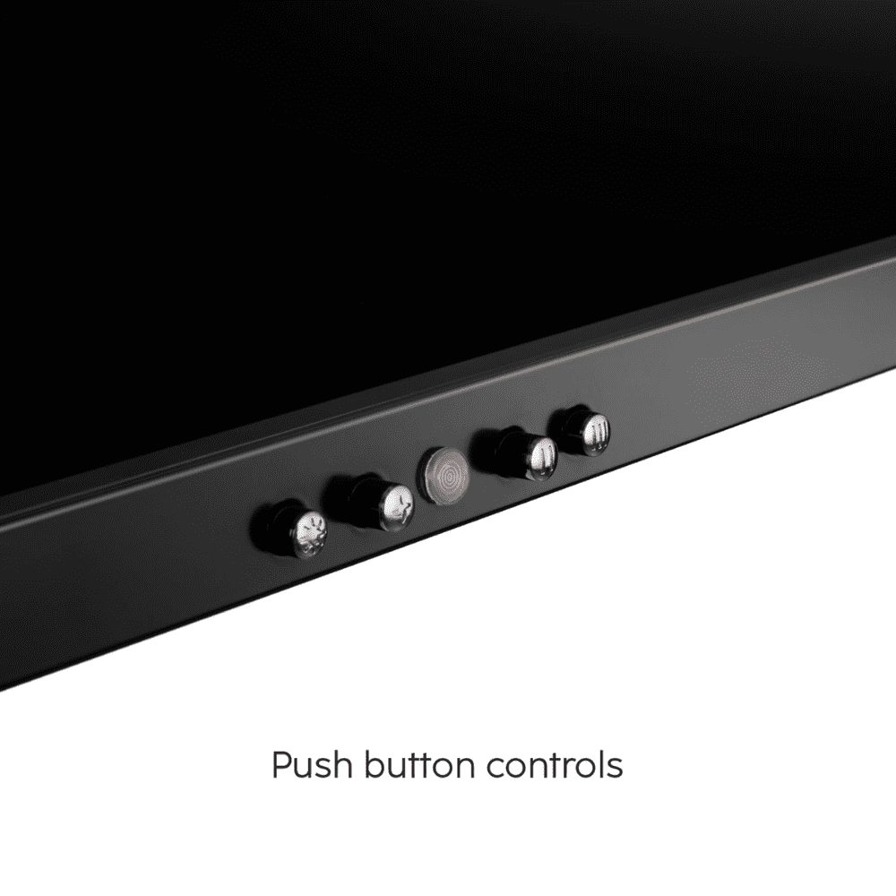 Glen 6050 IN BLK BF, 60 cm 1100 m3/hr Electric Kitchen Chimney with SS Baffle filters (Black)