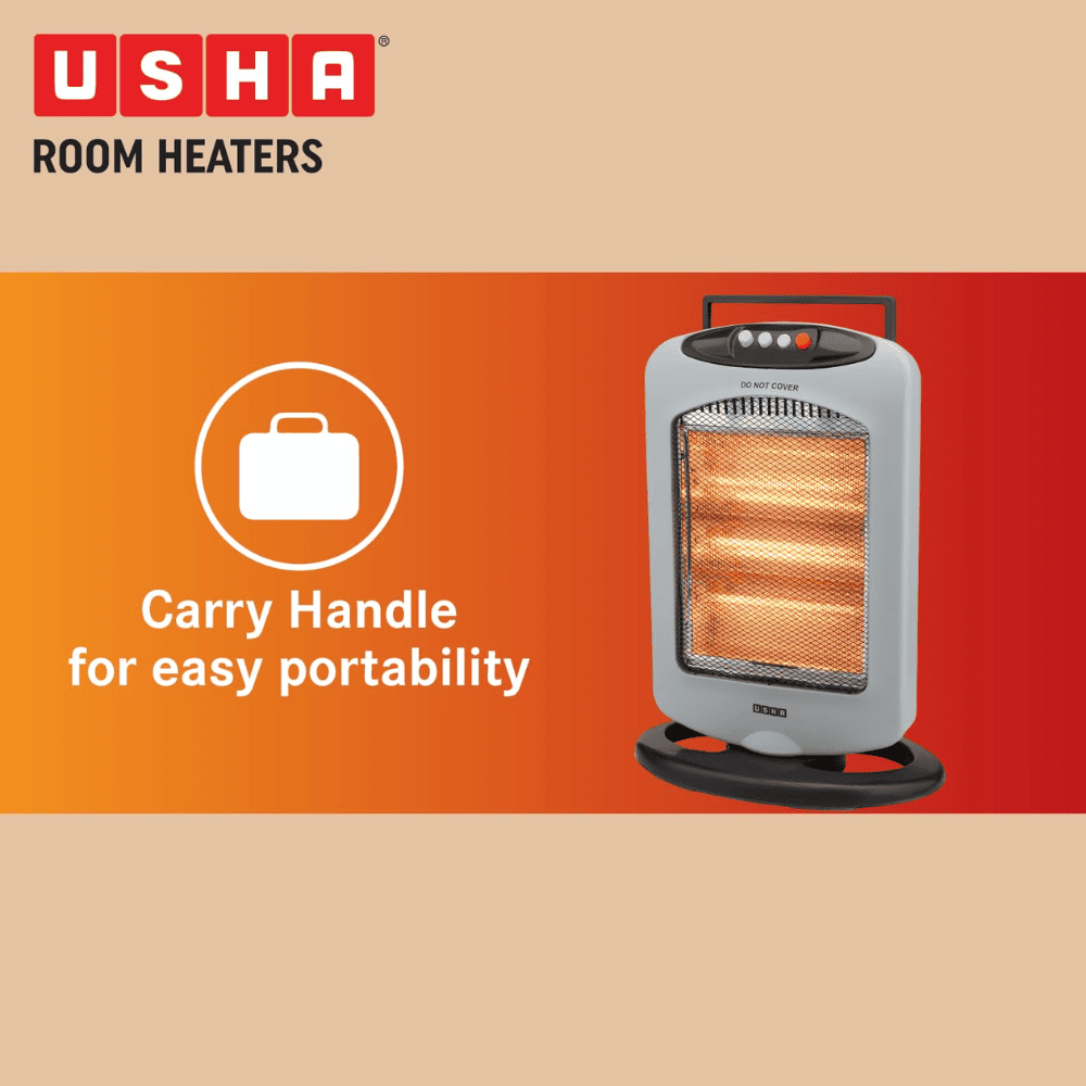 Usha 1200 Watts Instant Heating Room Heater (HH4003)