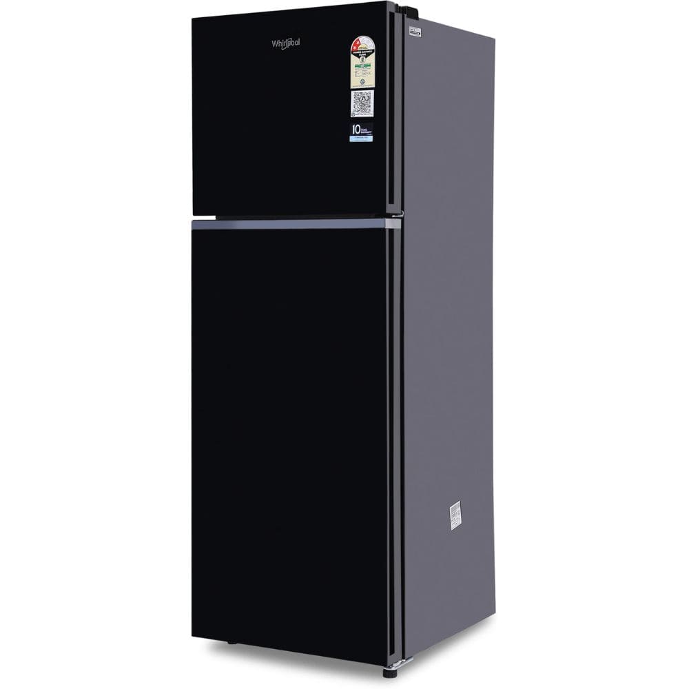 Whirlpool 235 Ltrs, 2 Star Frost Free Double Door Inverter Refrigerator (NEO 278GD PRM CRYSTAL BLACK 2S)