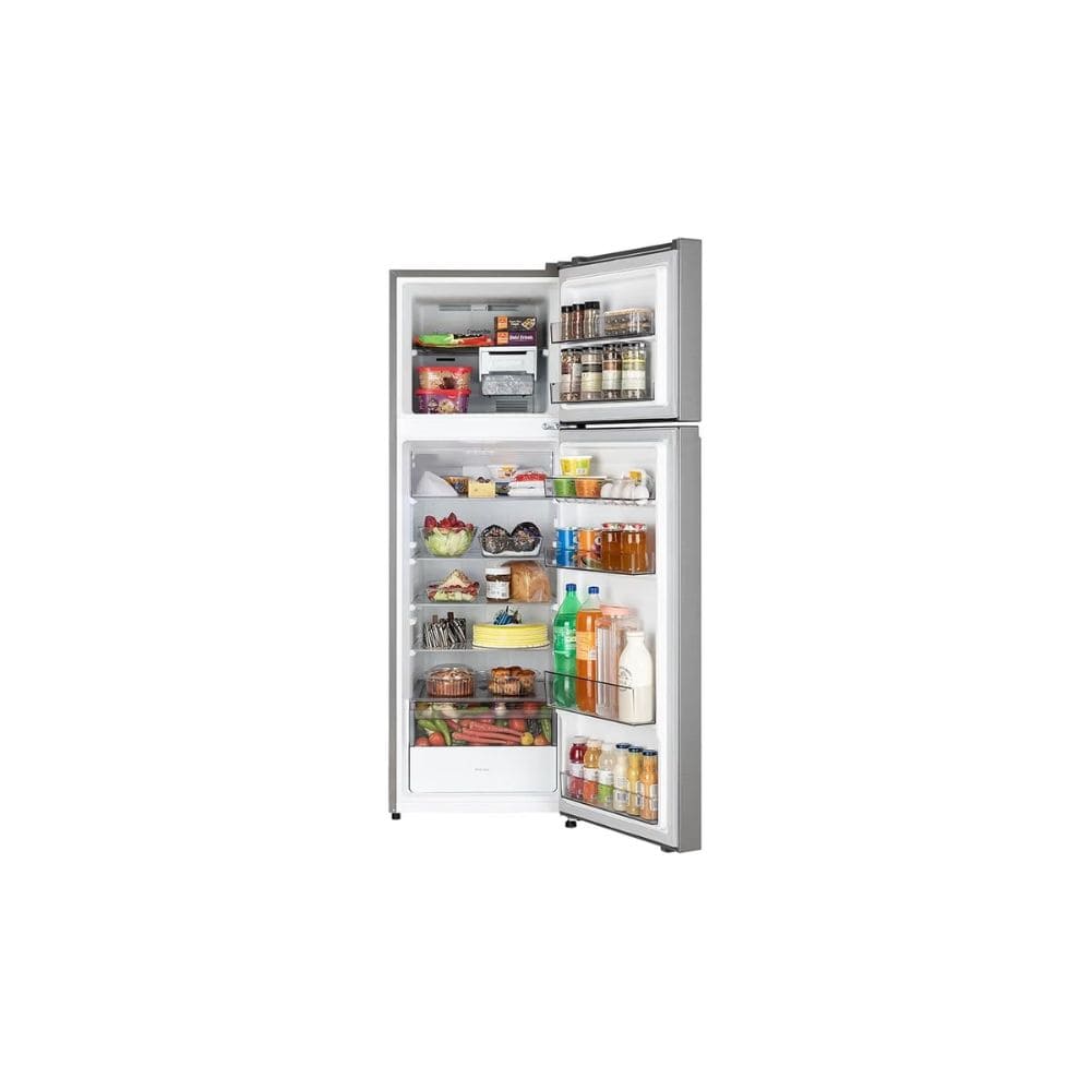 LG 322 Litres 1 Star Frost Free Double Door Refrigerator (GLT3216NFDS, Dazzle Steel)