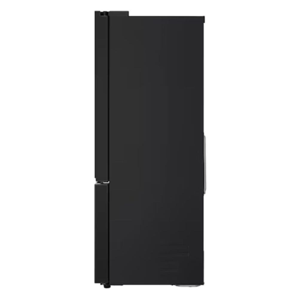 LG 610 Ltrs, Frost Free French Door Refrigerator (GV B25FFGMBBlack Glass Finish)