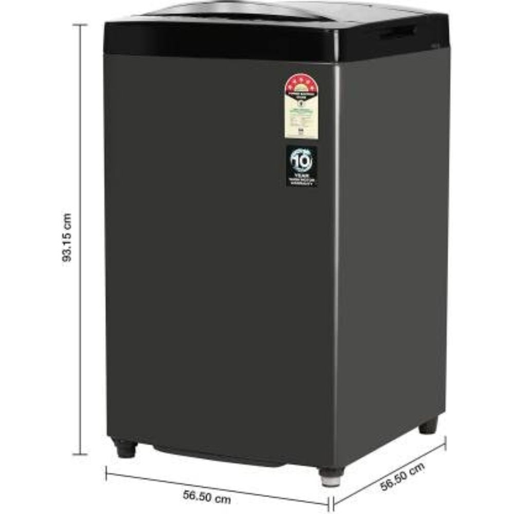 Godrej 7.5 Kg 5 Star Fully-Automatic Top Load Washing Machine (WTEON MGNS75 5.0 FDTG MTBK, Black)