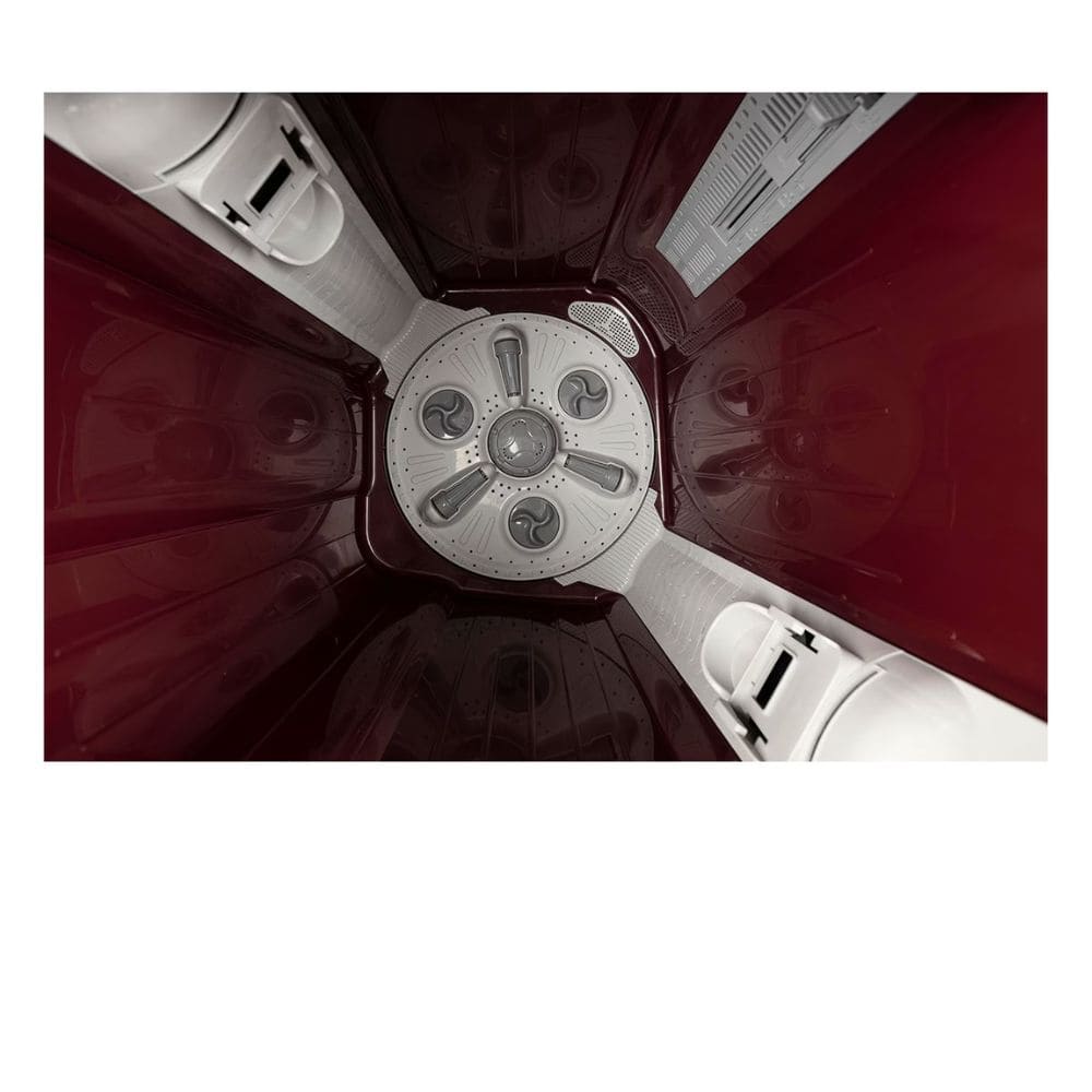 LG 11.5 Kg 5 Star Semi-Automatic Top Load Washing machine (P115ASDAZ, Maroon)