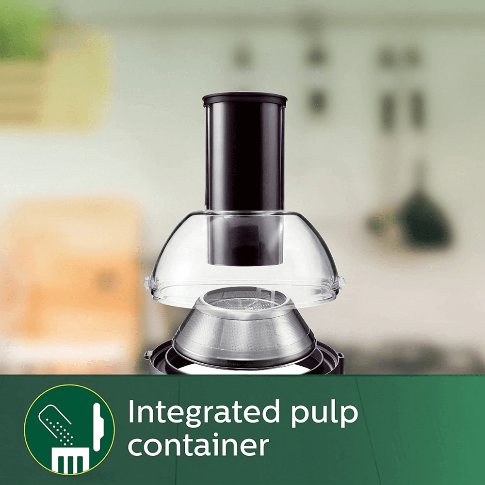 Philips 400 Watt Viva Collection Juicer (HR1832/00, Ink Black)