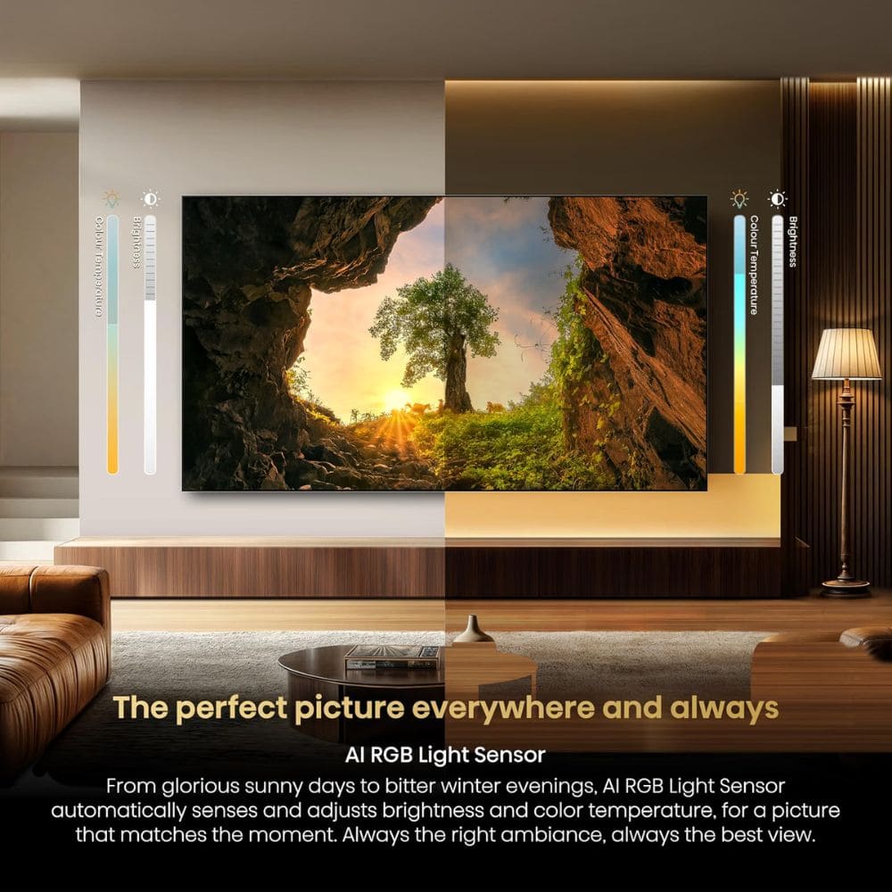 Hisense 65UR8S, 65 Inches 4K Micro RGB MiniLED Smart TV, Black