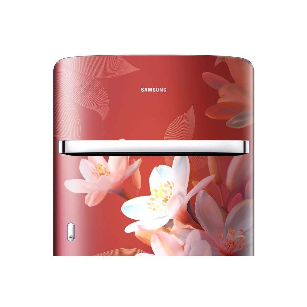 Samsung 189 Ltrs, 5 Star Digital Inverter, Direct Cool Single Door Refrigerator (RR21H2G25WR, Wild Lily Red)
