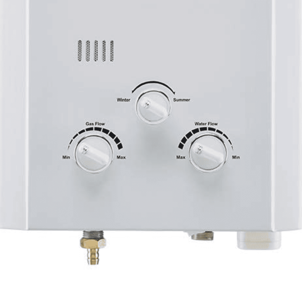 Bajaj 6 Ltrs Instant Gas Water Heater Water Heater Geyser (MAJESTY DUETTO GAS (PNG) White)