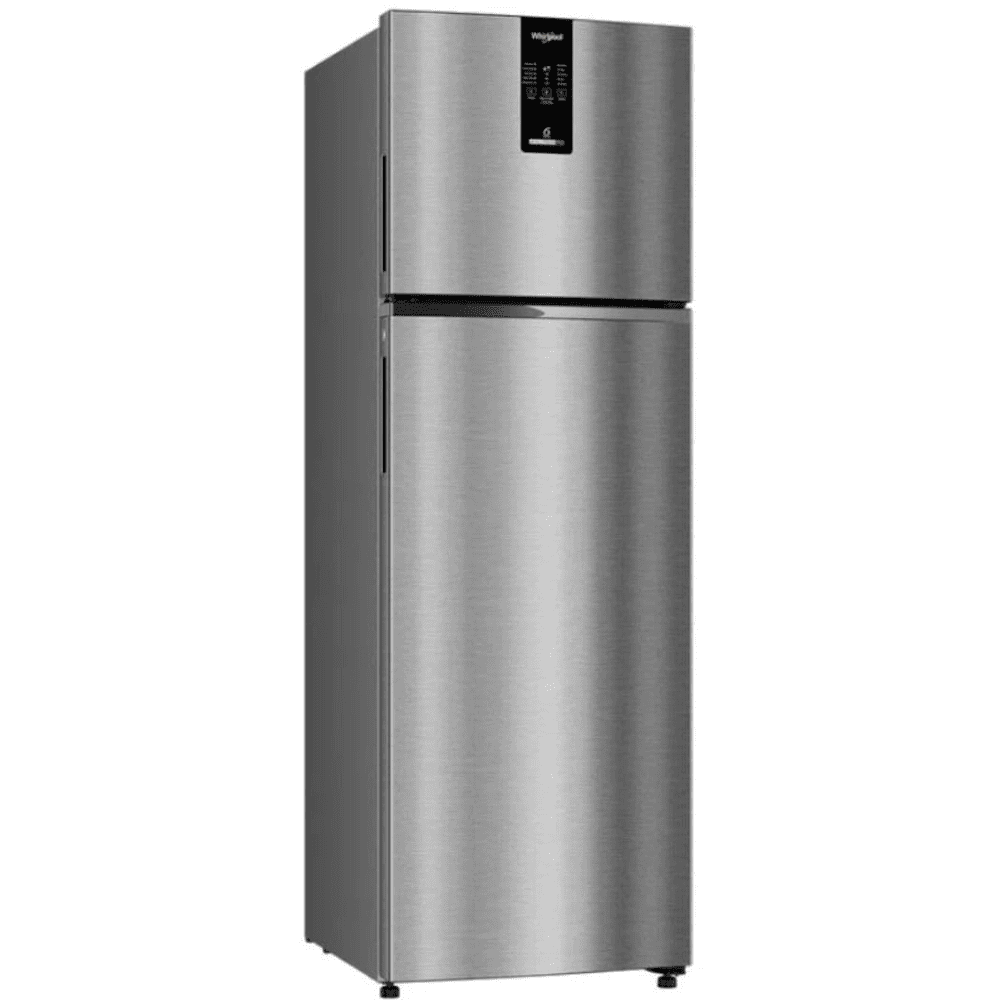 Whirlpool 235 Ltrs 2 Star, Inverter Frost Free, Double Door Refrigerator (IFPRO INV CNV 278 ILLUSIA STEEL(2S)-TL)