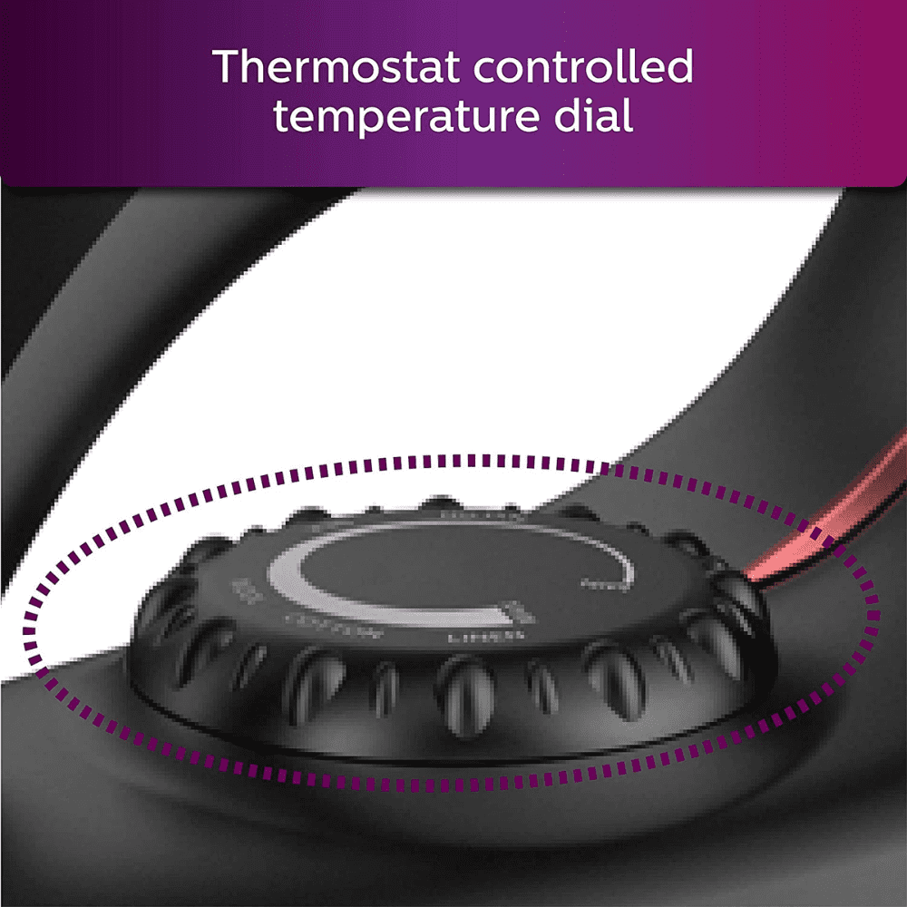 Philips GC181/80, 1000 Watt Dry Iron (Black)