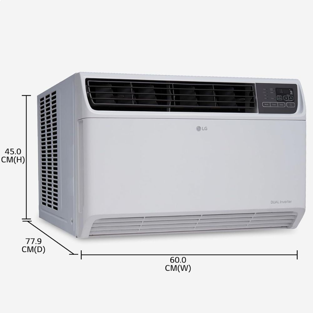 LG 1.5 Ton 3 Star Dual Inverter Window Air Conditioner (UW-Q18WUXA)