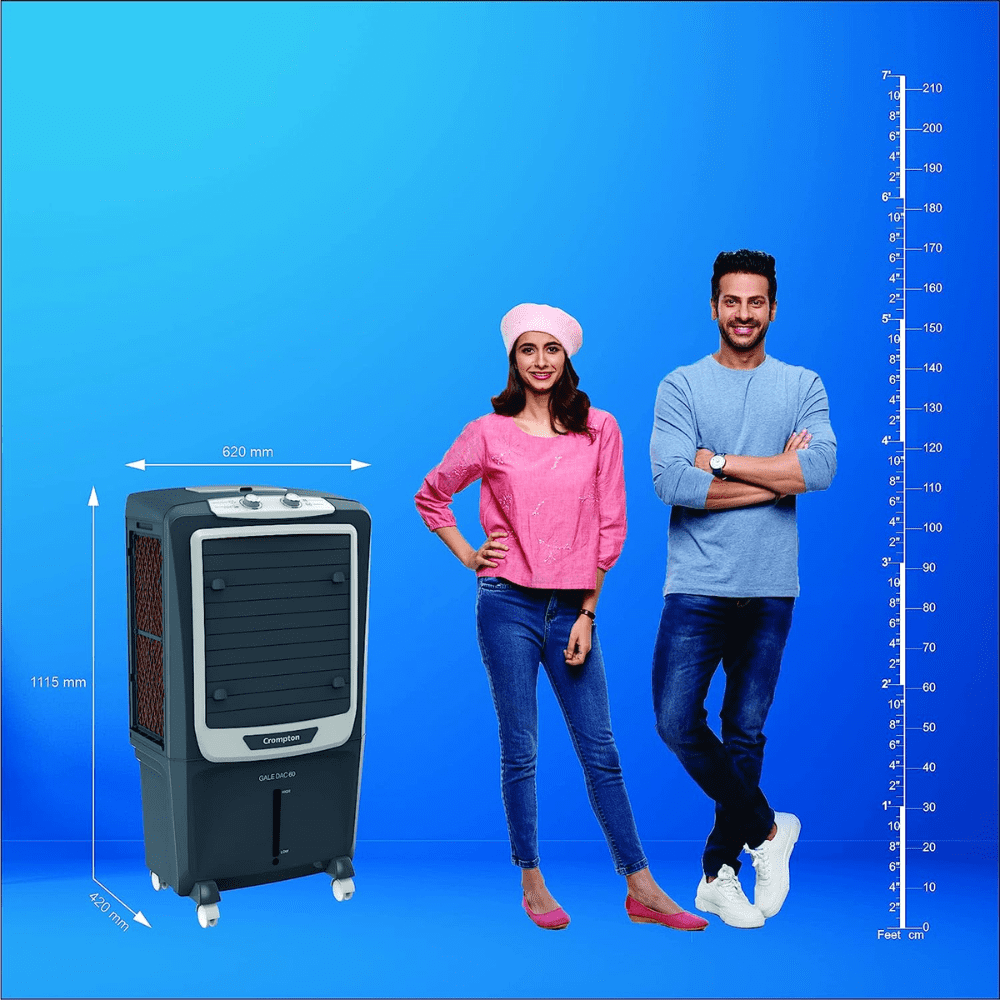 Crompton 60 Litres Desert Room Air Cooler (ACGC-GALEDAC60)