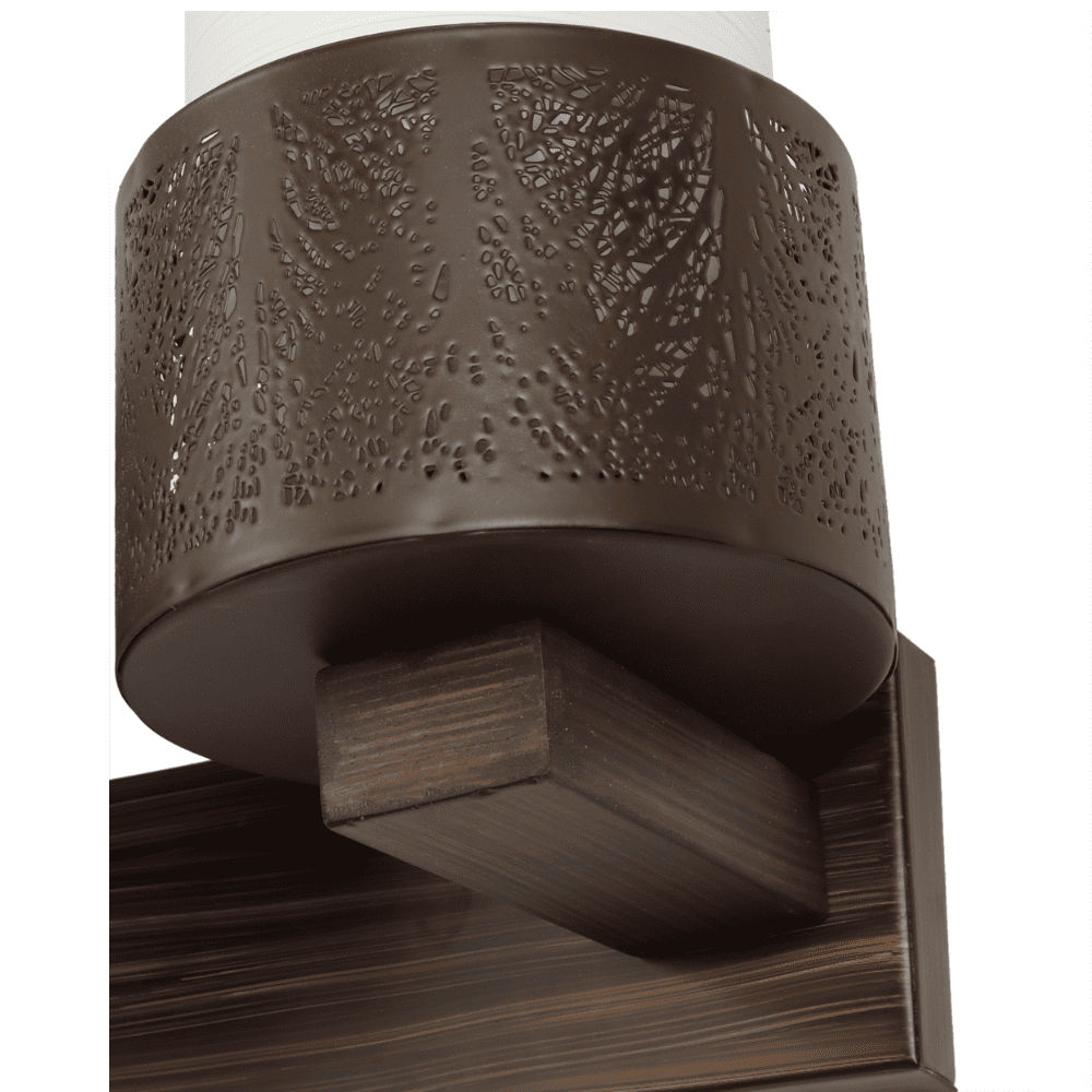 Wall LeArc Designer Lighting Contemporary Metal Wood Wall Light (WL2610-1, White)