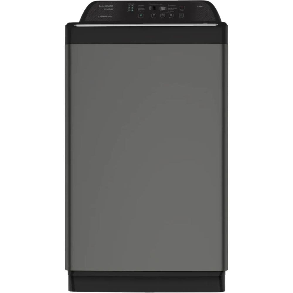 Lloyd 10 Kg 5 Star Fully-Automatic Top Load Washing machine (GLWT105EHPMB,Black)