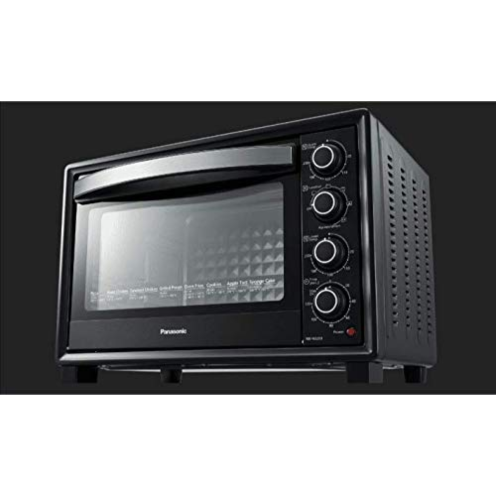 Panasonic Nb-H3203Ksm, 1500 Watts 32 LitresToughened Double Glass Door Oven Toaster Grill (Black)