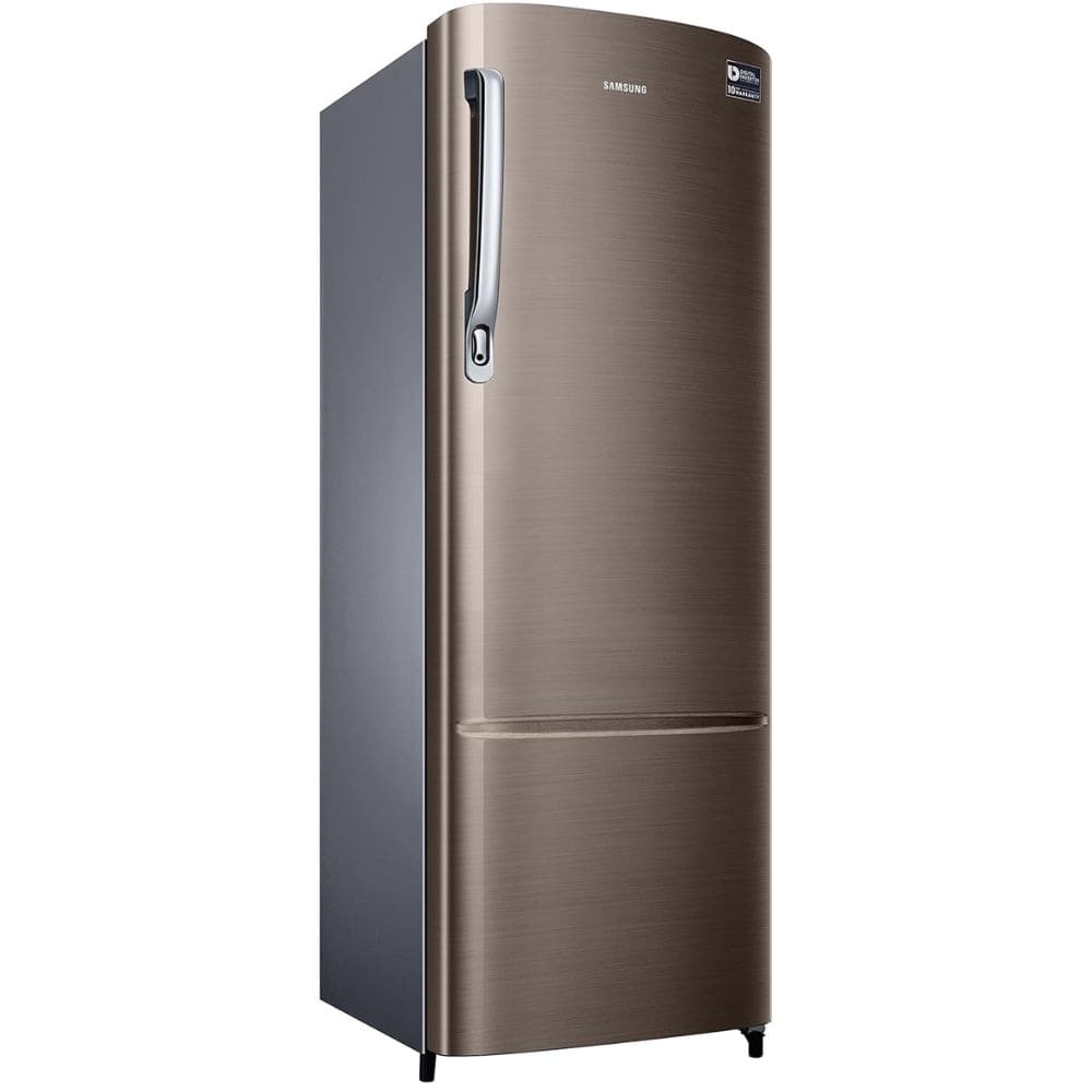 Samsung RR26C3733DX, 246 Ltrs Direct Cool Single Door Refrigerator, Luxe Brown