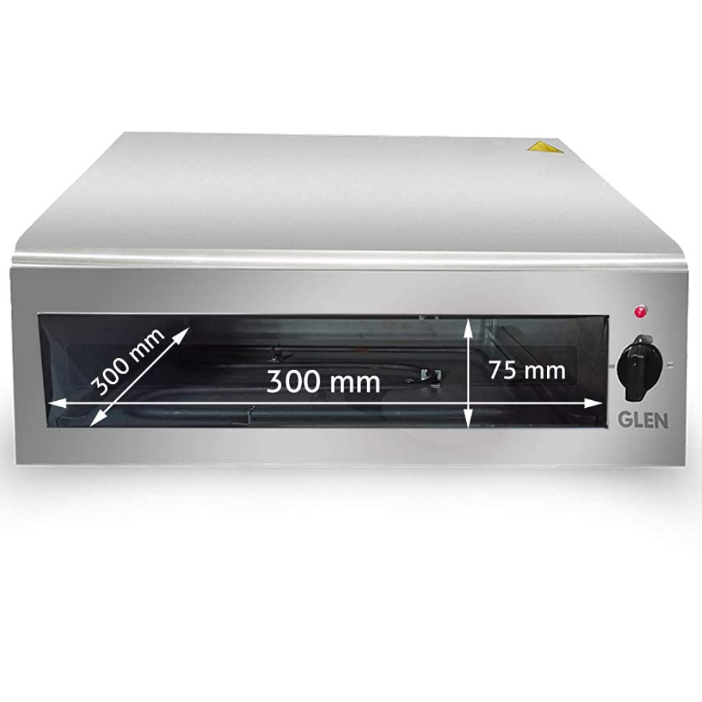 Glen SA5014, 1100 Watts Stainless Steel Electric Tandoor and Grilll (Silver)