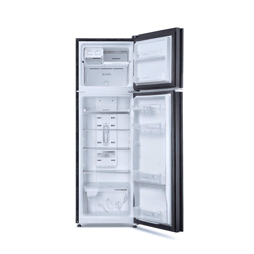 Whirlpool 259 Ltrs, 2 Star IntelliFresh Inverter Frost Free Double Door Refrigerator (IF INV ELT 305GD CRYSTAL BLACK 2S)