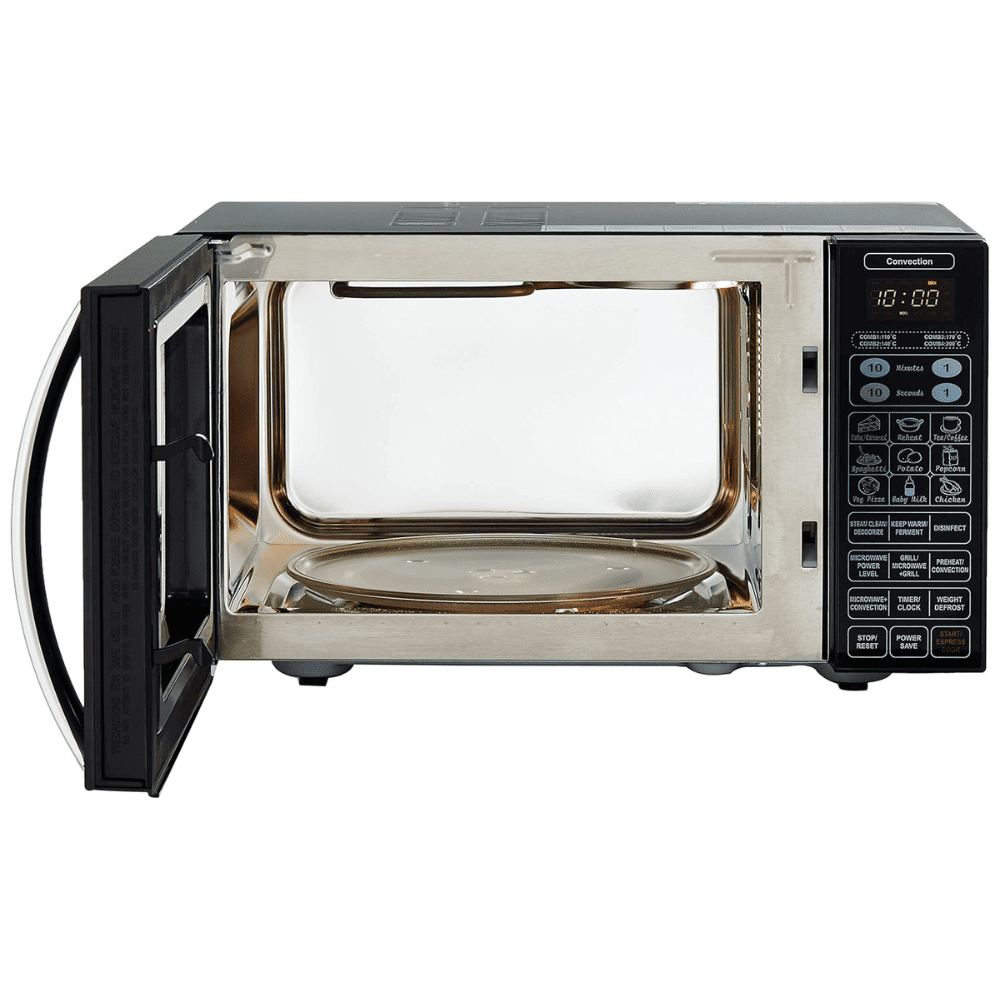 IFB 23 Ltrs Convection Microwave Oven with Mechanical Knob (23BC4,Black+Floral Design)