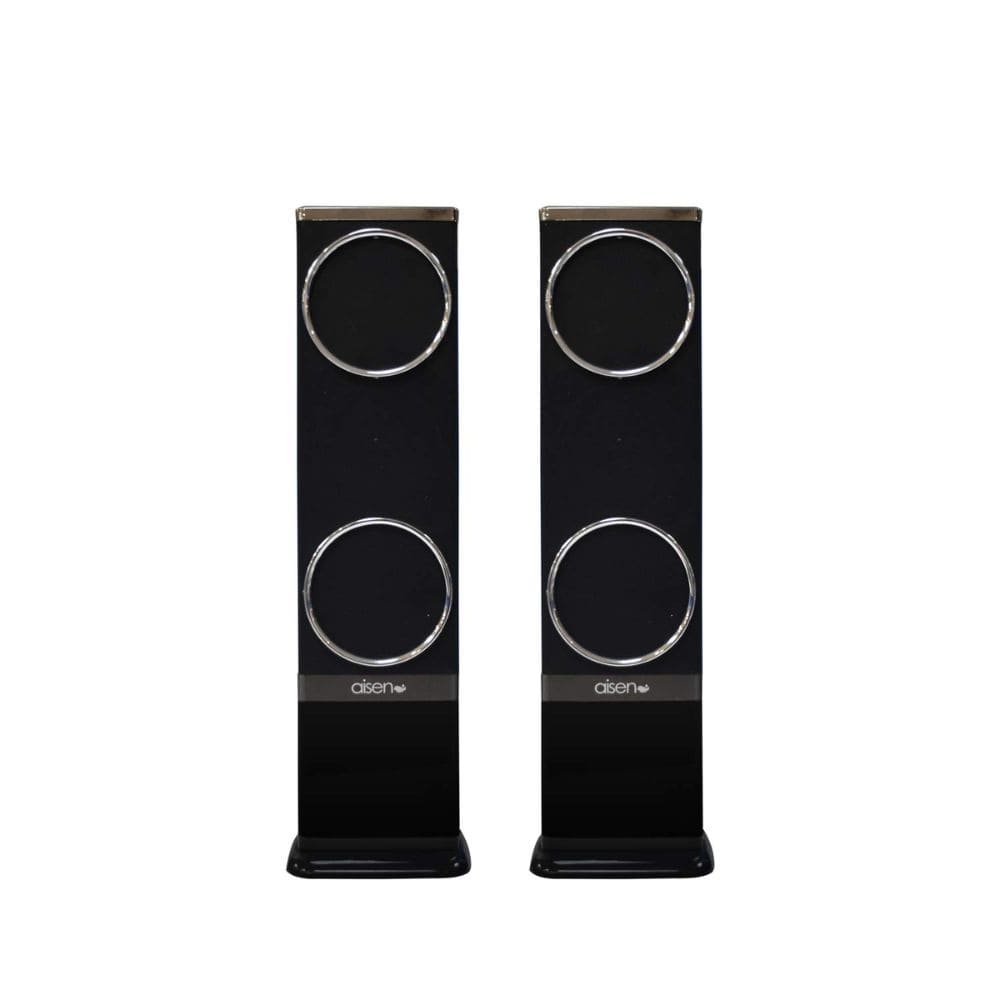 Aisen 65 Watts Home Theatre Bluetooth RMS Tower Speaker (A65UFB203, Black)