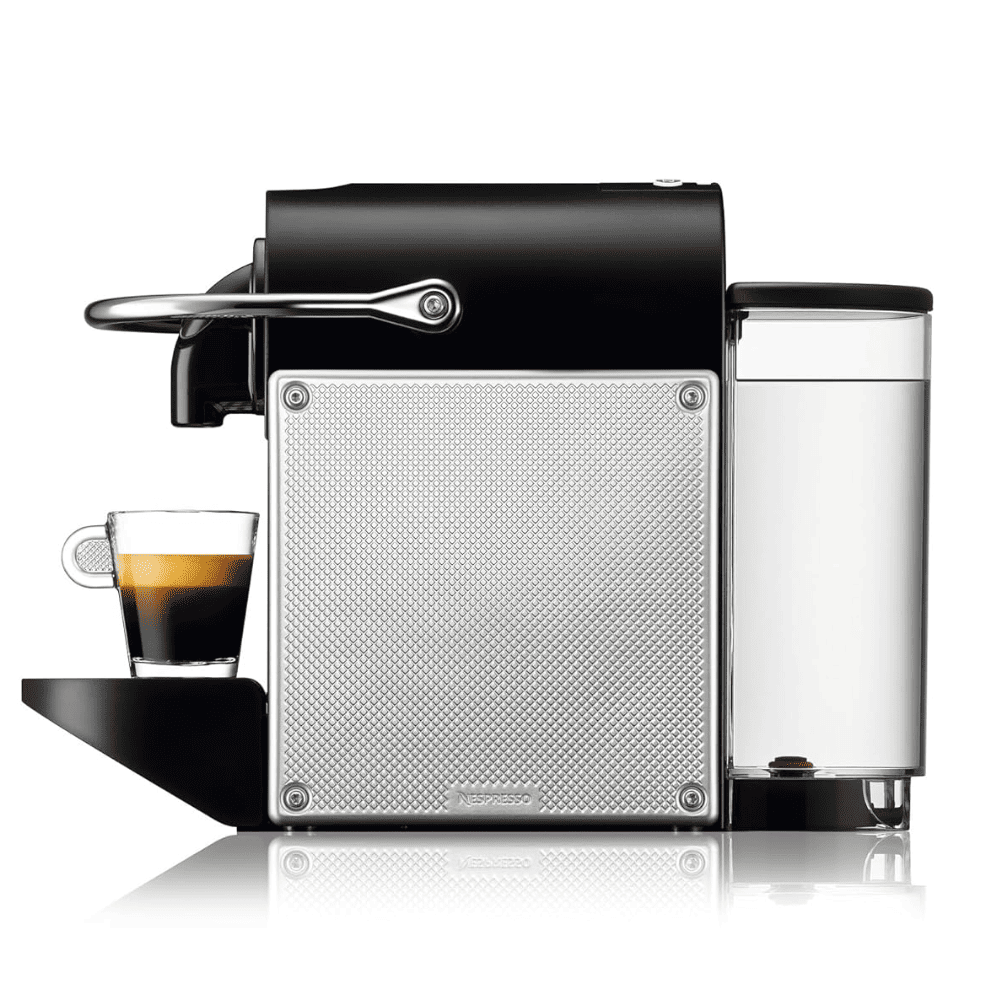 Delonghi EN127.S, Nespresso Pixie Capsules Coffee Machine, Sliver Black
