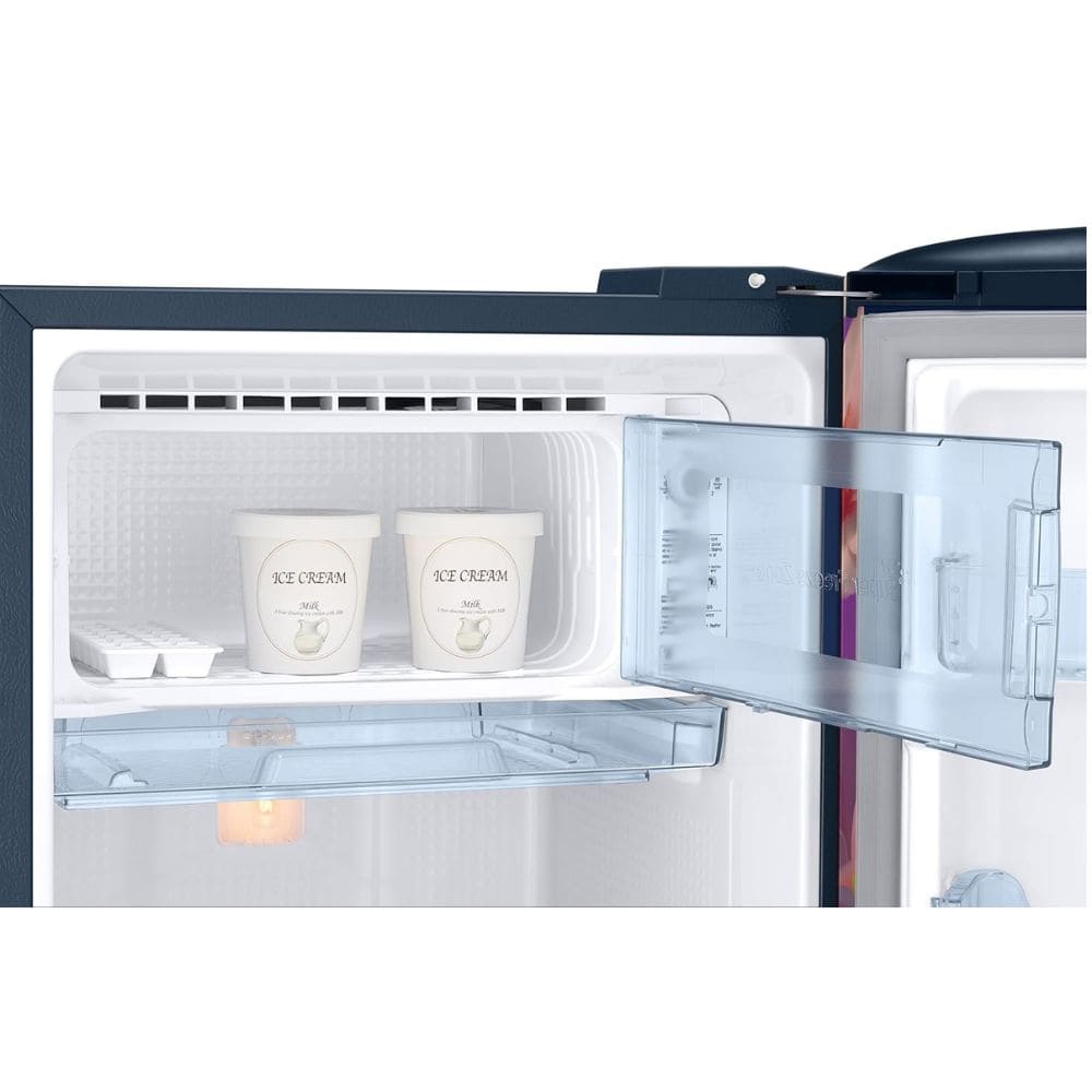 Samsung 183 Ltrs, 3 Star Digital Inverter, Direct Cool Single Door Refrigerator (RR20H1823WB, Wild Lily Blue)