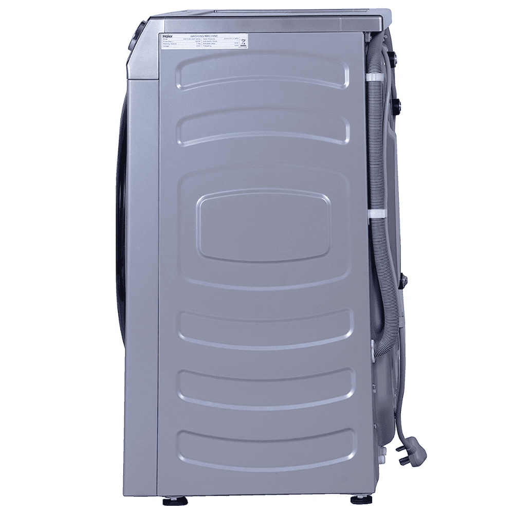 Haier 7 kg 5 Star Inverter Motor Fully Automatic Front Load Washing Machine (HW70-IM12929CS3,Silver Grey)