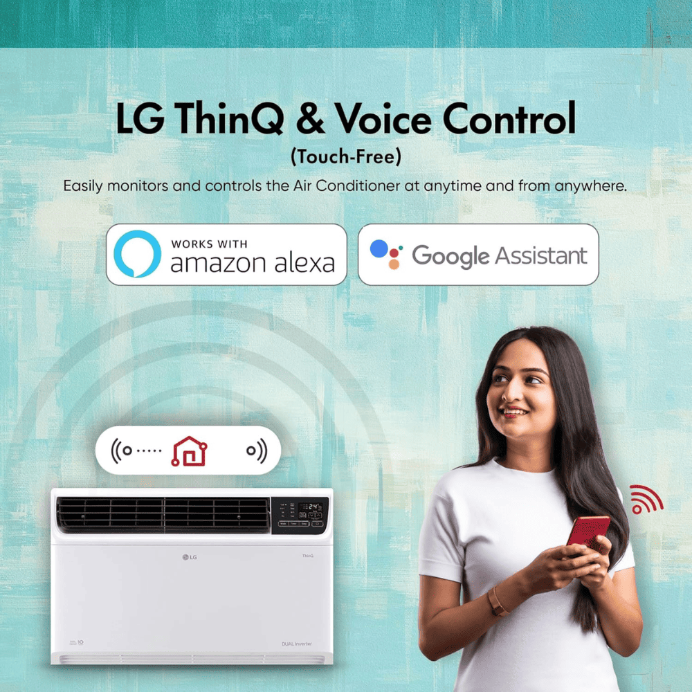 LG 1.5 Ton 5 Star Inverter Window Air Conditioner (UW-Q18WWZA)