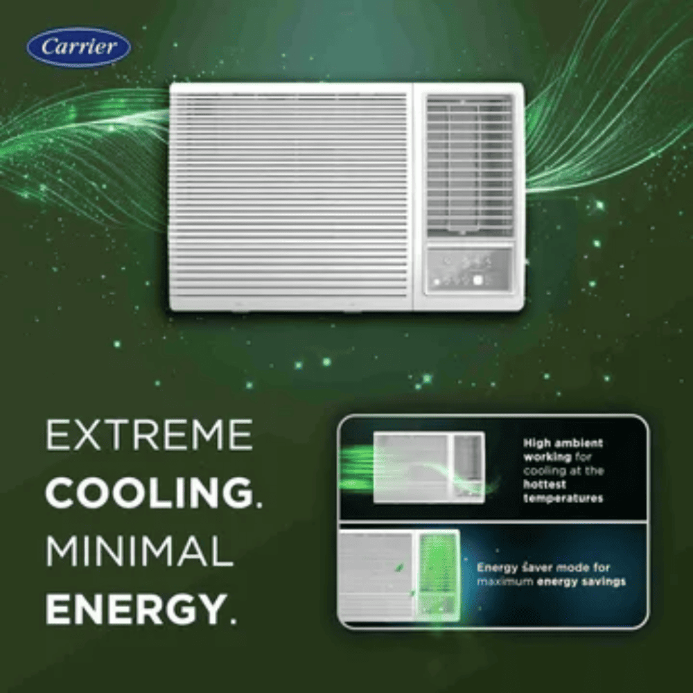 Carrier 1.5 Ton 3 Star Inverter Window Air Conditioner (18K ESTRELLA M.P Gxi)