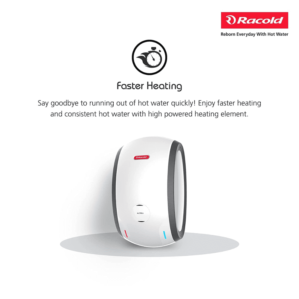 Racold 3 Ltrs 5 Star Instant Water Heater Geyser (ALTROi+3V 3KW)