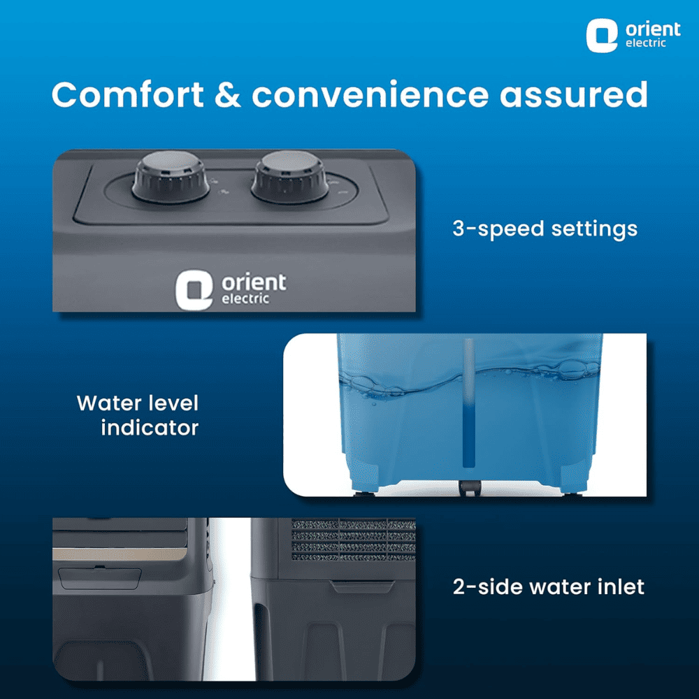 Orient 88 Ltrs Tornado Desert Air Cooler (CD8804H)