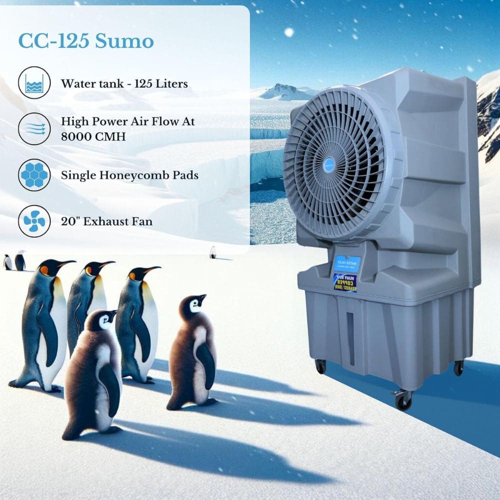 Cruiser CC 125 SUMO, 125 Ltrs Commercial Desert Air Room Cooler